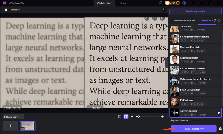 export and rebuild pdf