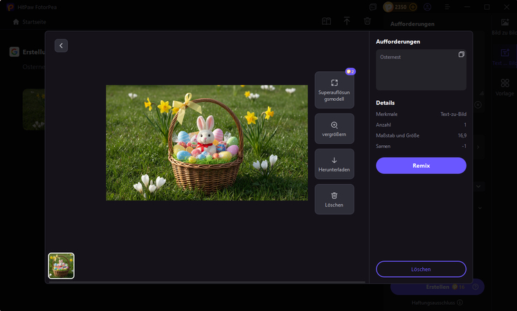 write easter basket idea to generate