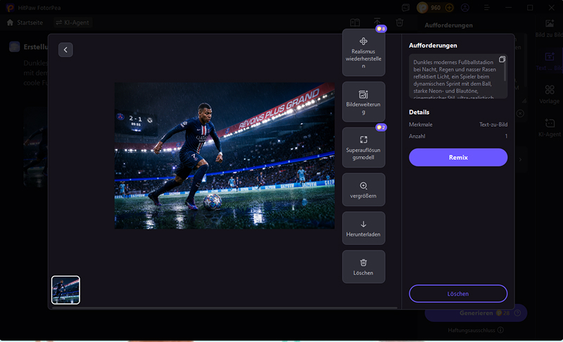 fussball hintergrundbild exportieren