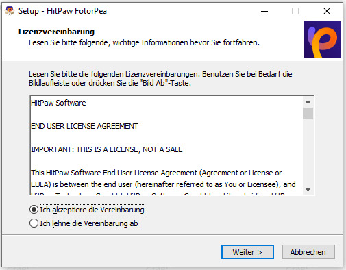 install hitpaw fotorpea website
