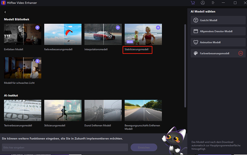 video stabilisator handy