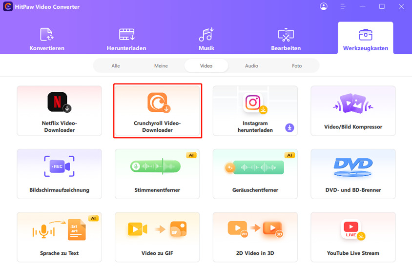 crunchyroll video downloader