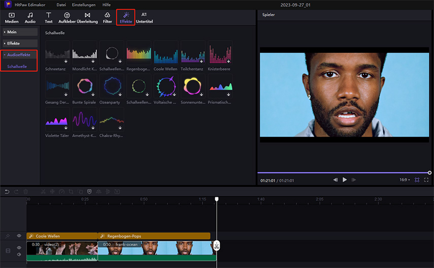 audio visualizer