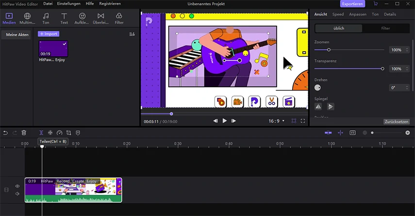 video teilen