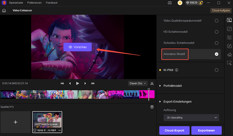 anime hochskalieren mit ki