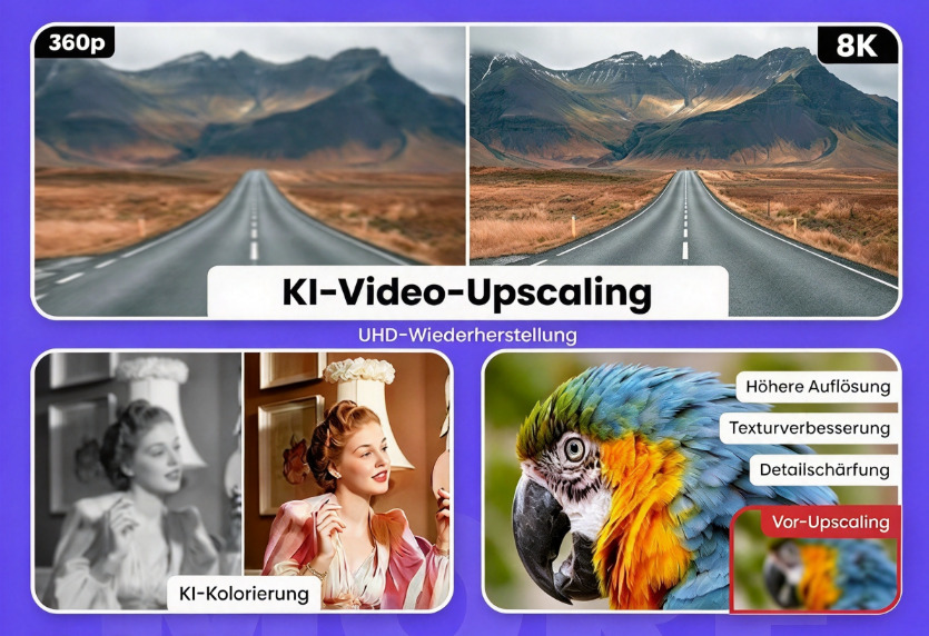 KI-Videoverbesserer