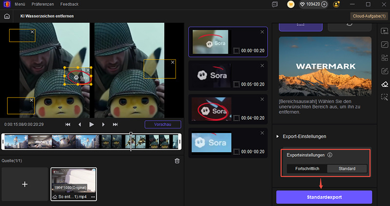 sora video ohne wasserzeichen