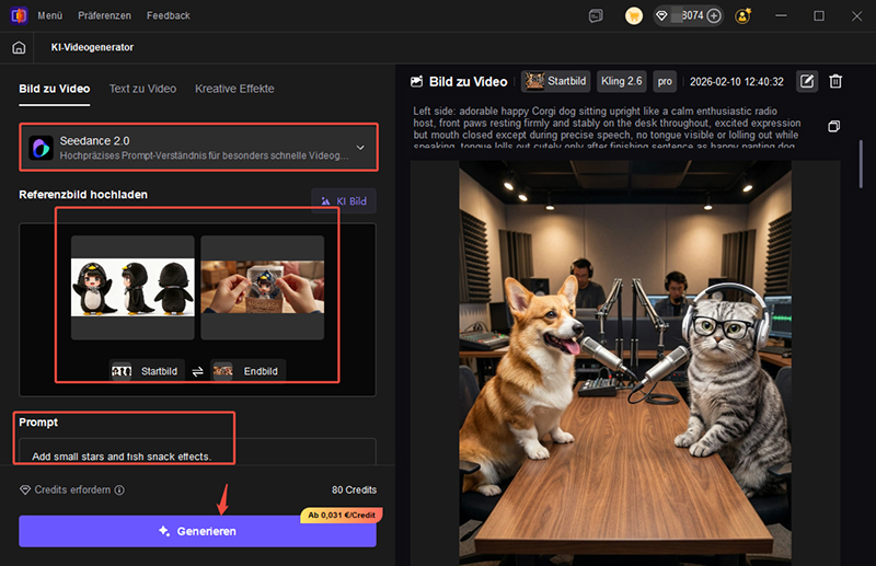 Seedance 2.0 für KI-Video-Generierung nutzen