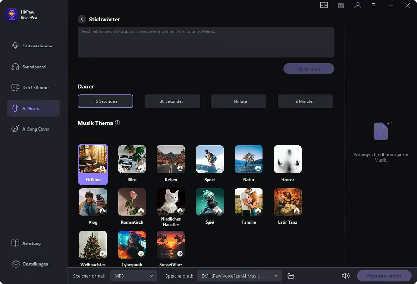 hitpaw ai music generator