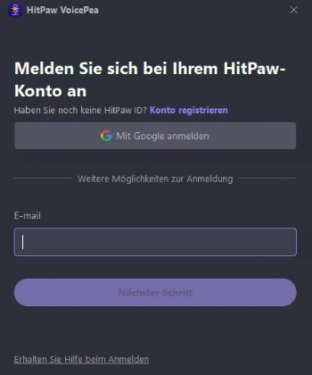 complete registration of HitPaw Voice Changer