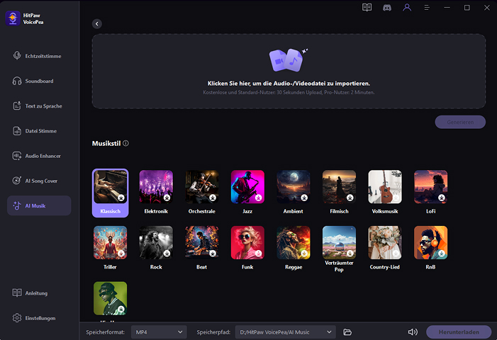 hitpaw ai music generator