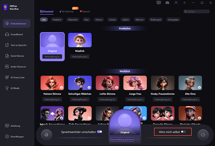 So ändern Sie die Stimme bei Steam