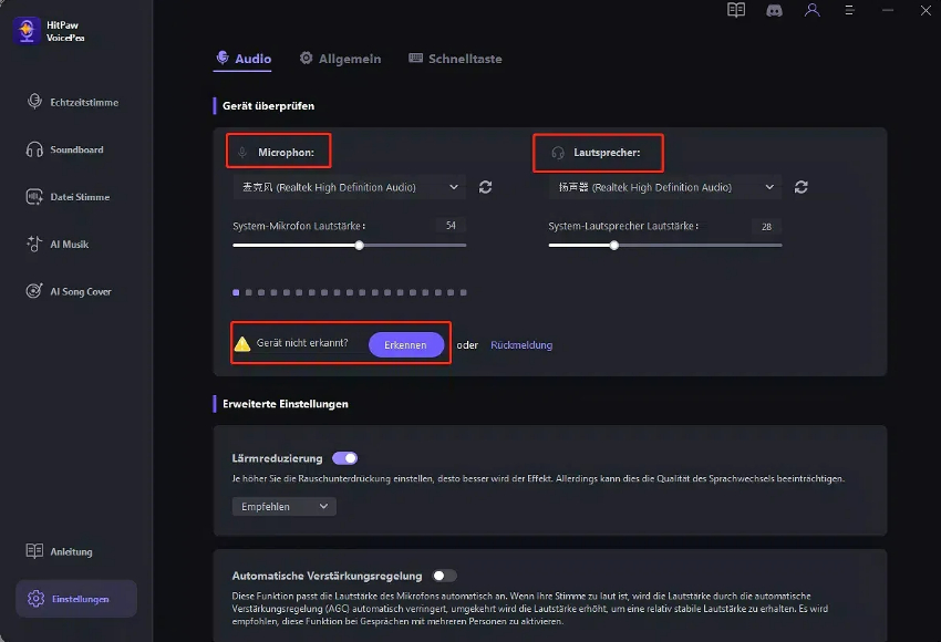 Function of HitPaw Voice Changer
