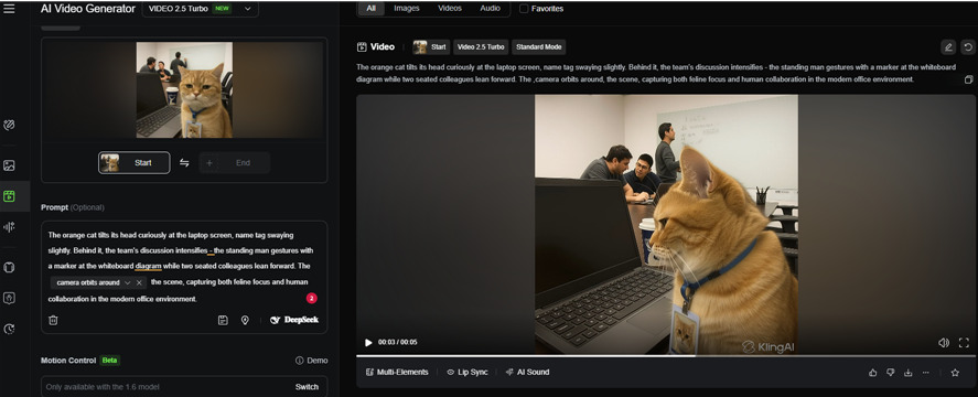 pika labs bild zu video ki