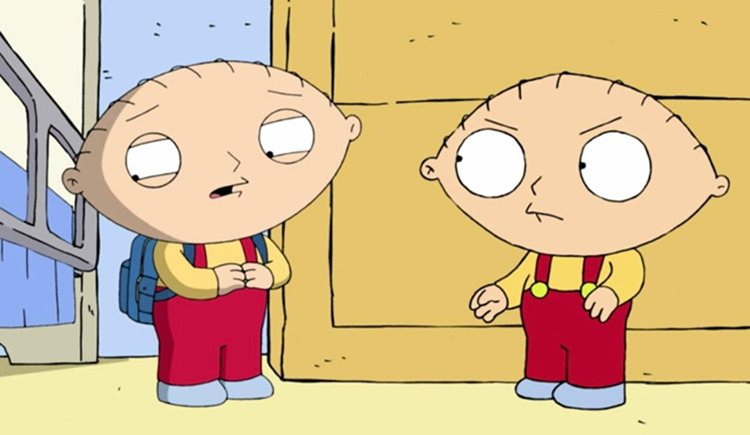 family guy back to the pilot