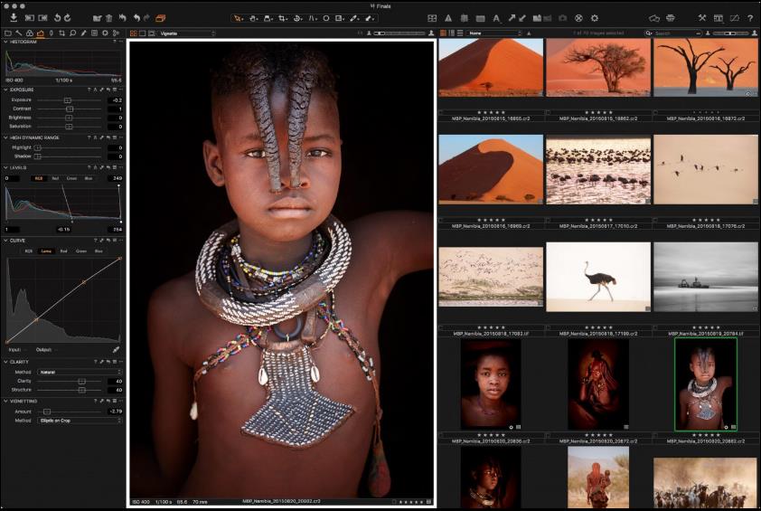 Capture One Bildbearbeitungsprogramm