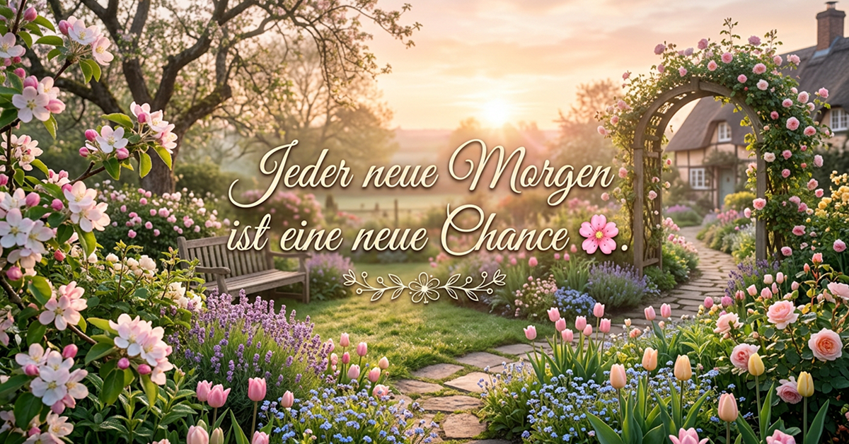 Guten Morgen Bilder Frühling: Kostenlose Frühlingsgrüße für WhatsApp