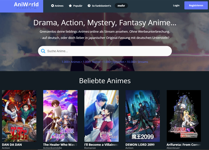 gogoanime alternative aniworld