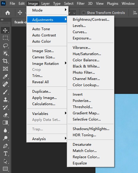 photoshop farbe ändern objekt