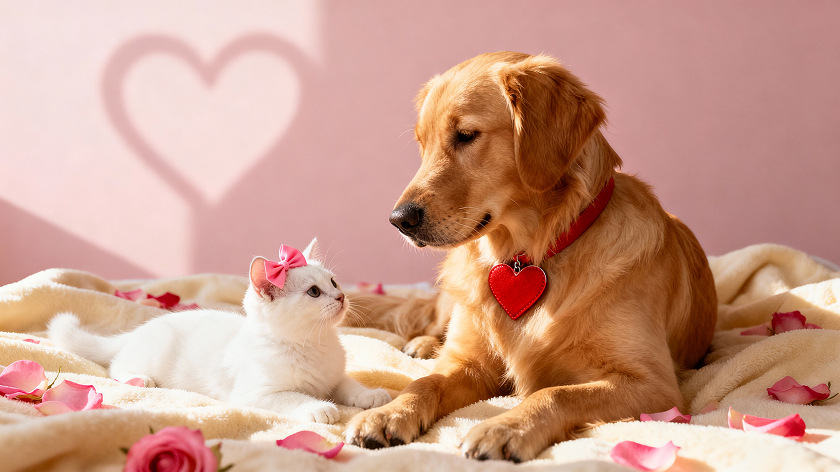 Haustier-Valentinstag-Video