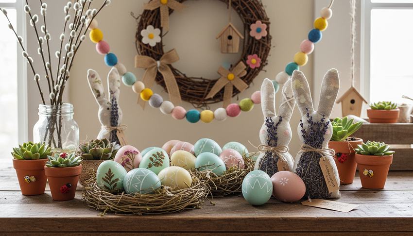 Nachhaltige Osterdekoration 2026