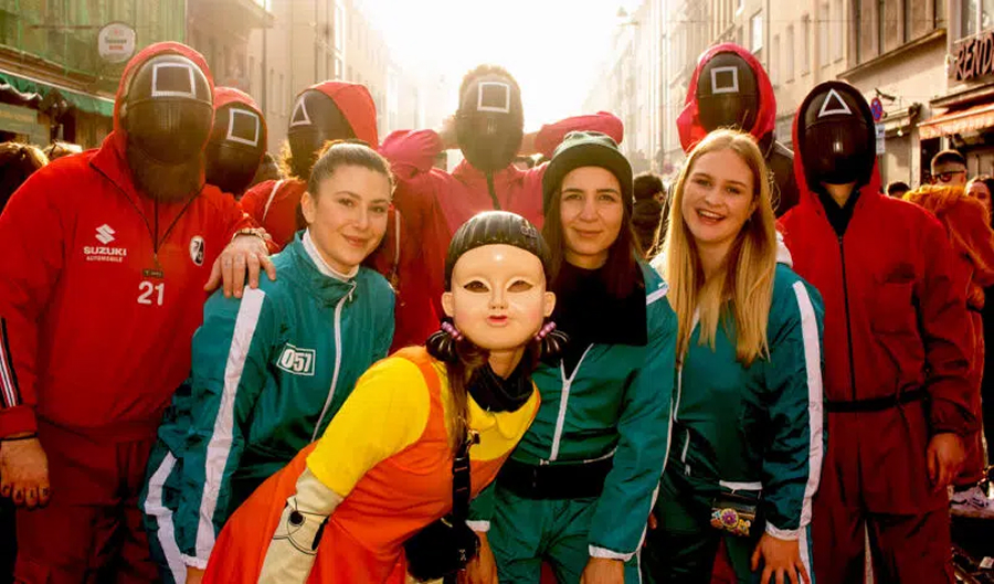 Squid Game Karnevalskostüm