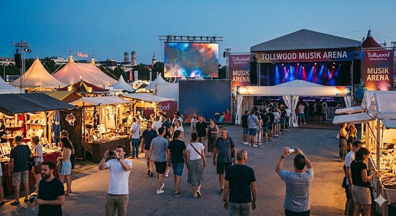 bilder von tollwood sommerfestival