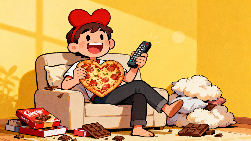 Valentinstag für Singles