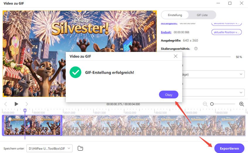 Frohes Neues Jahr GIF erstellen und teilen