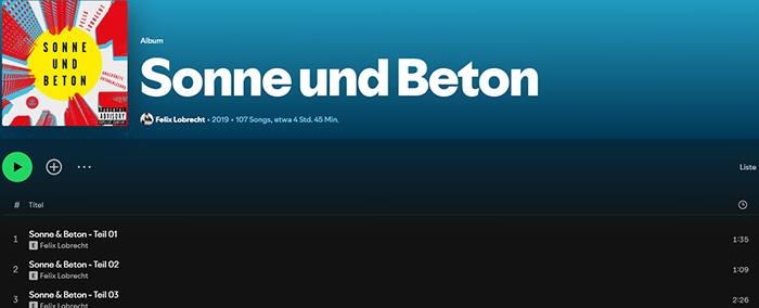 gute hörbücher spotify
