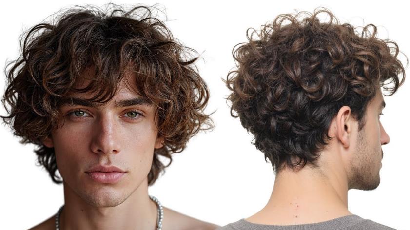 lockenfrisuren für männer