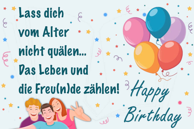 Lustige Geburtstagswünsche
