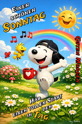 guten morgen sonntag bilder snoopy whatsapp