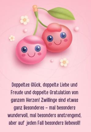 einzigartige geburtstagswünsche für zwillinge