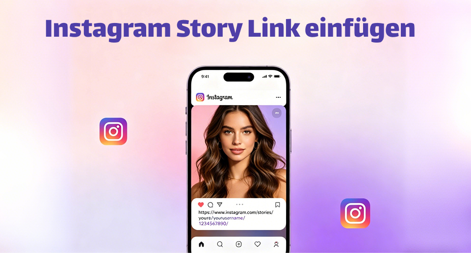 link in instagram story einfügen