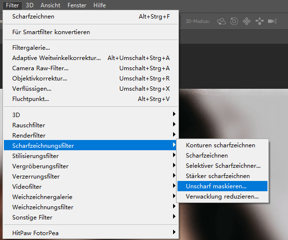 scharfzeichnungsfilter