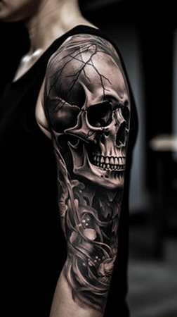 Totenkopf Tattoo