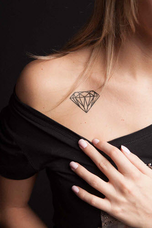 Diamanten Tattoo