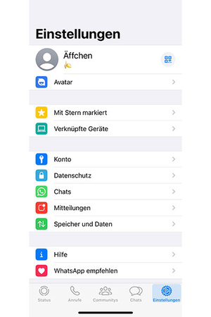 WhatsApp-Profilbild