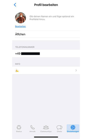 WhatsApp-Profilbild