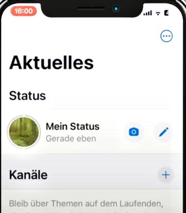 status vorschauen