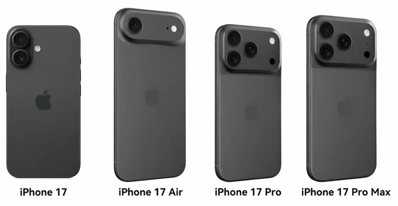 iphone 17 leaks modell