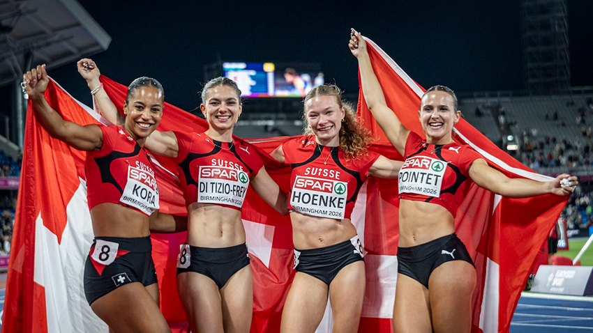 die Schweiz Leichtathletik-EM 2026