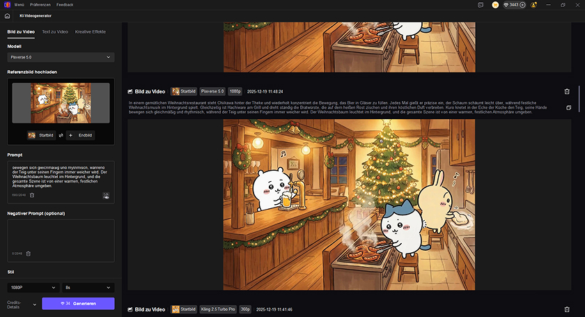 chiikawa video generieren