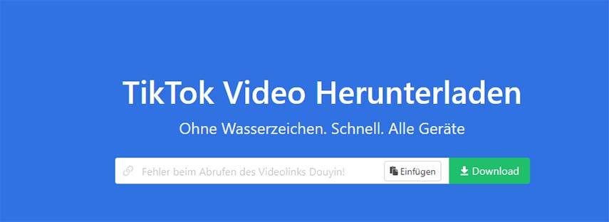 mit snaptik video herunterladen