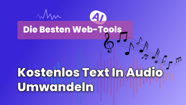 text in audio umwandeln