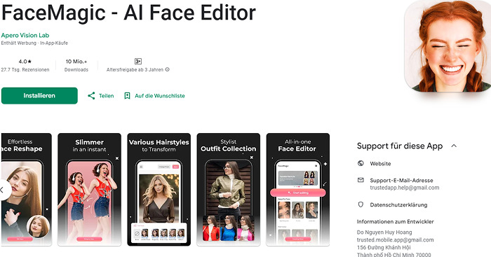 face exchange app
