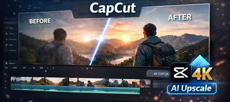 capcut upscaling