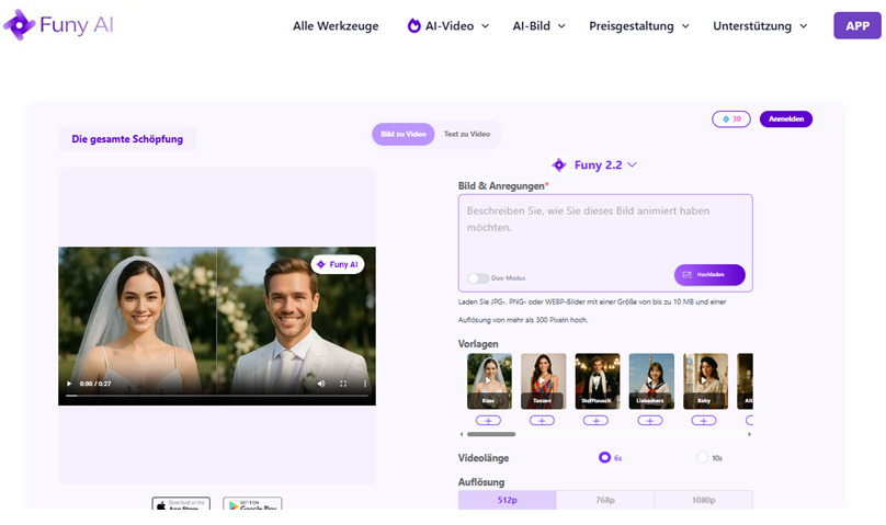 funy ki video generator kostenlos ohne anmeldung