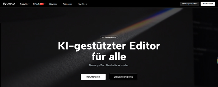 CapCut Pro kostenlos herunterladen und installieren